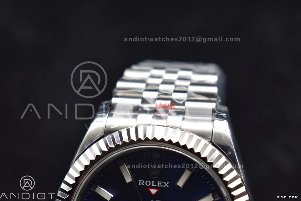 Affordable Best SS SS Dial Blue on Bracelet Jubilee 1111 Skydweller Noob A23J Edition 0316